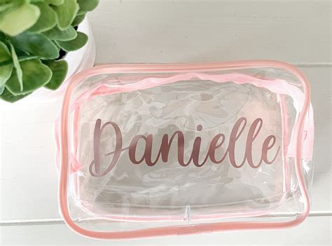 custom clear cosmetic bags in bulk